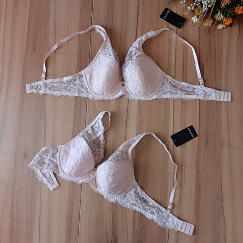 سوتین گلبهی فنردار و دانتل اسمارا آلمان