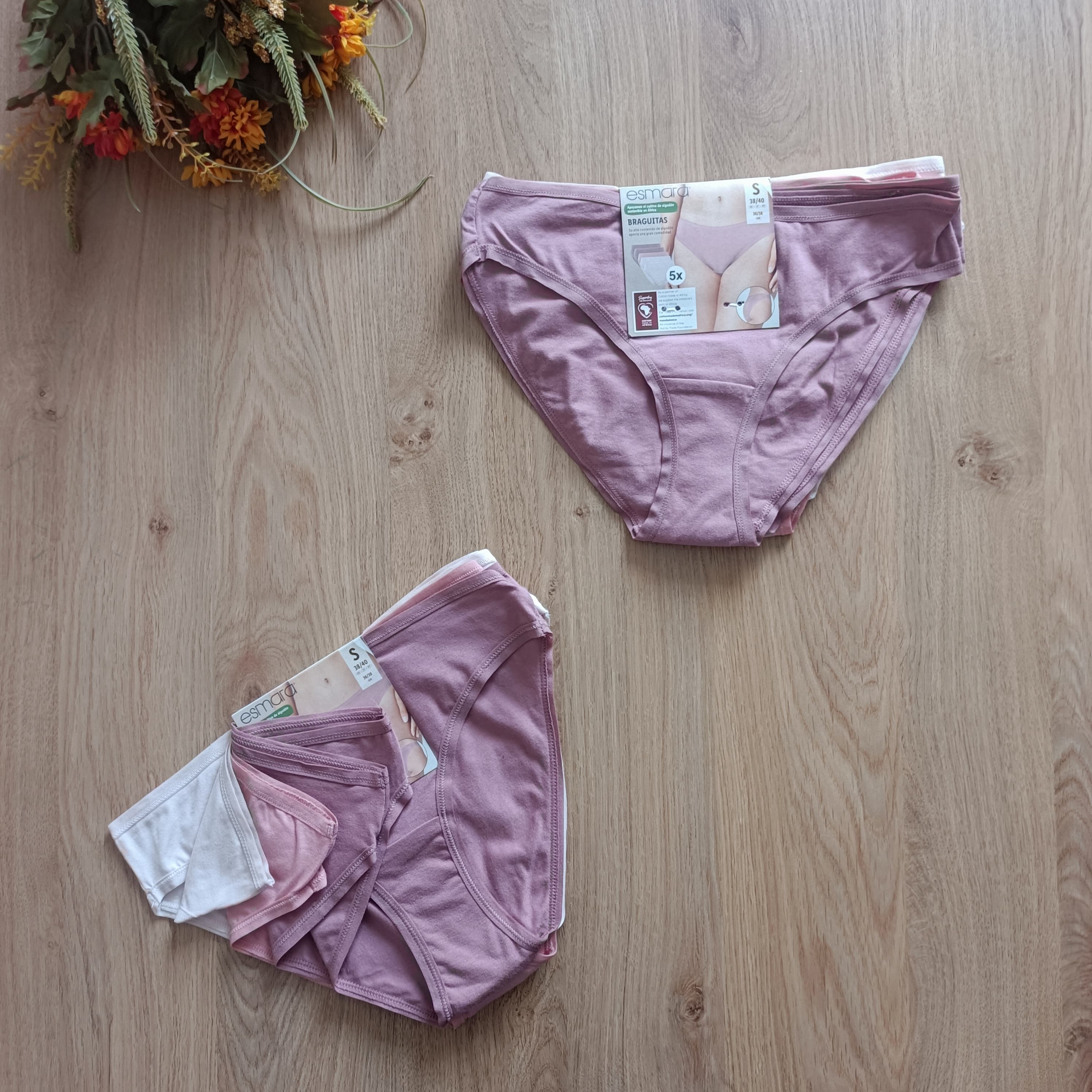 پک 5 عددی شورت زنانه اسمارا آلمان ،جنس نخ پنبه