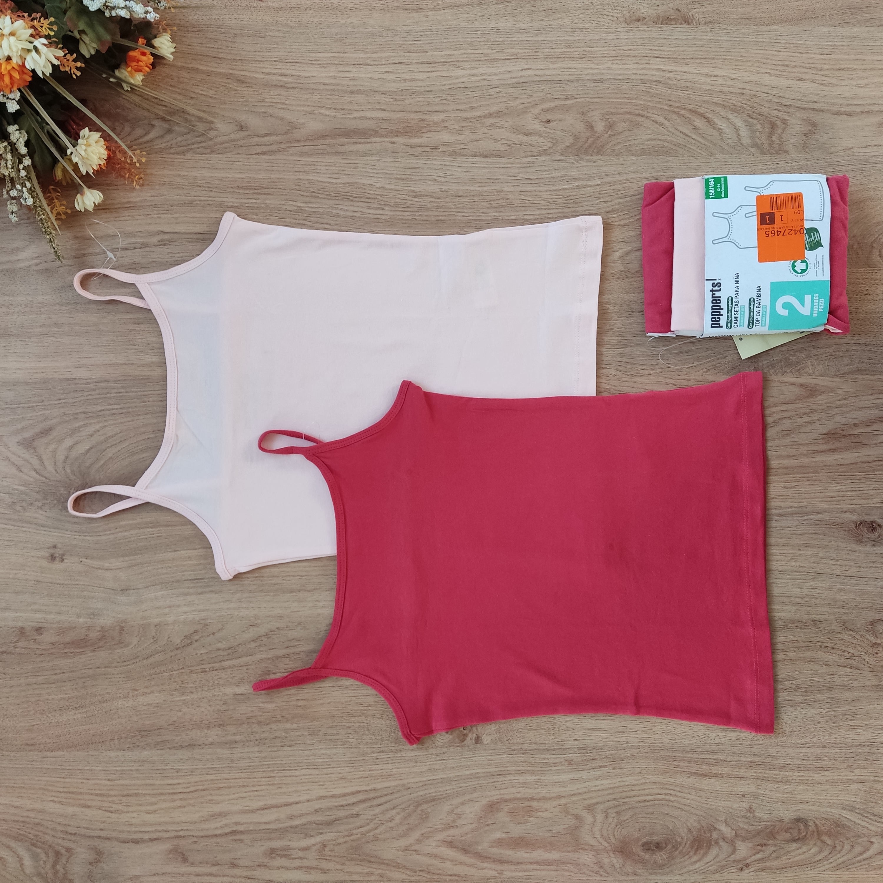 تاپ دخترانه پپرتس پک دو عددی