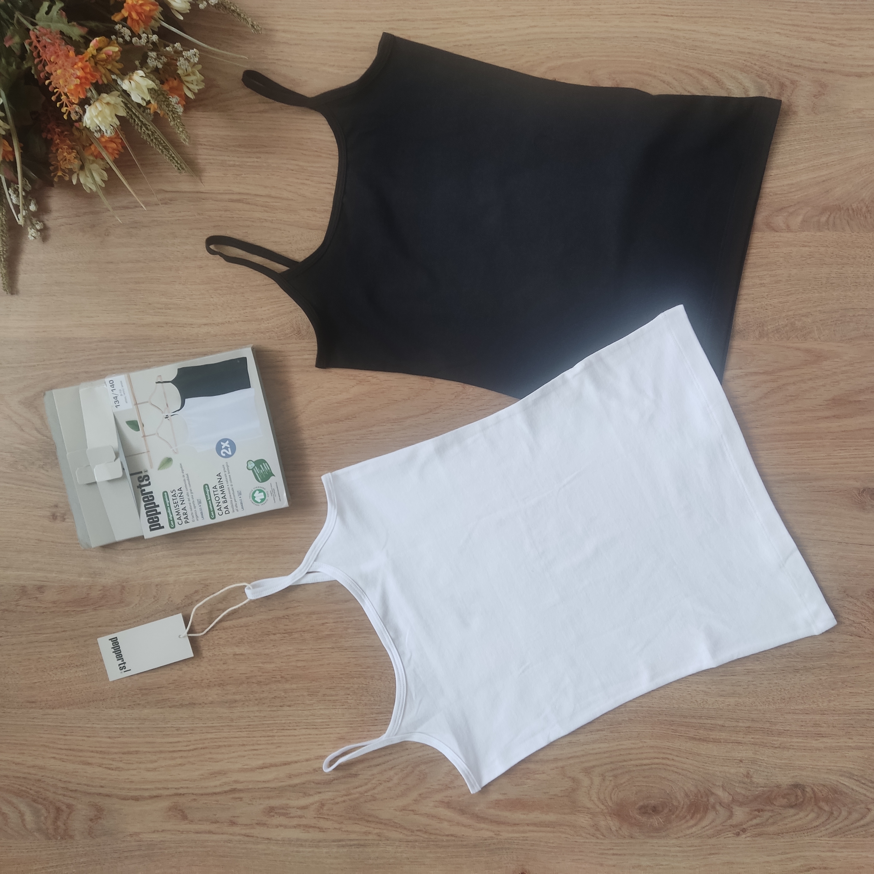 تاپ دخترانه پپرتس پک دو عددی
